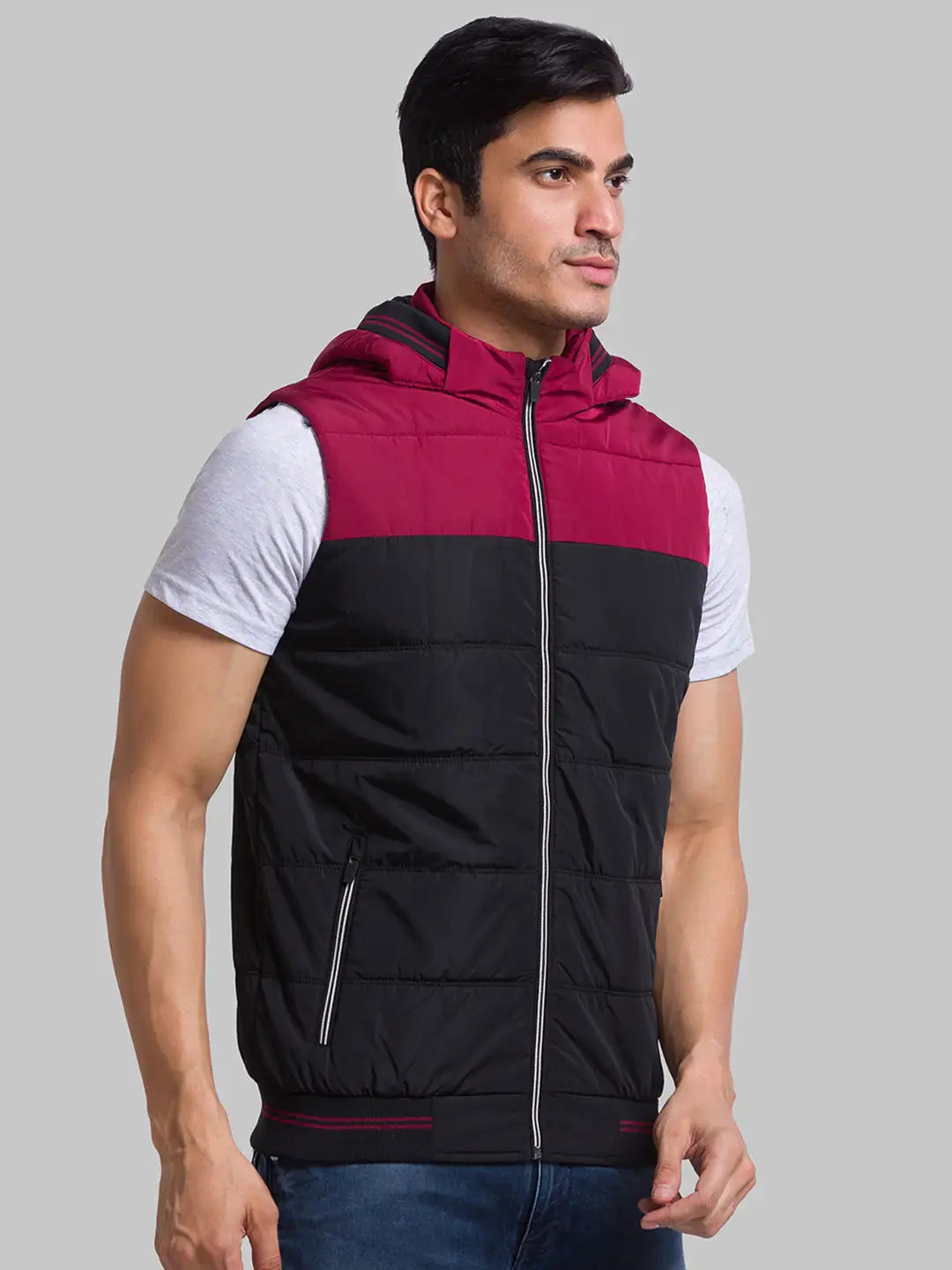 Men Regular Fit Blue Jacket