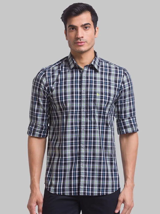 Men Slim Fit Red Shirt