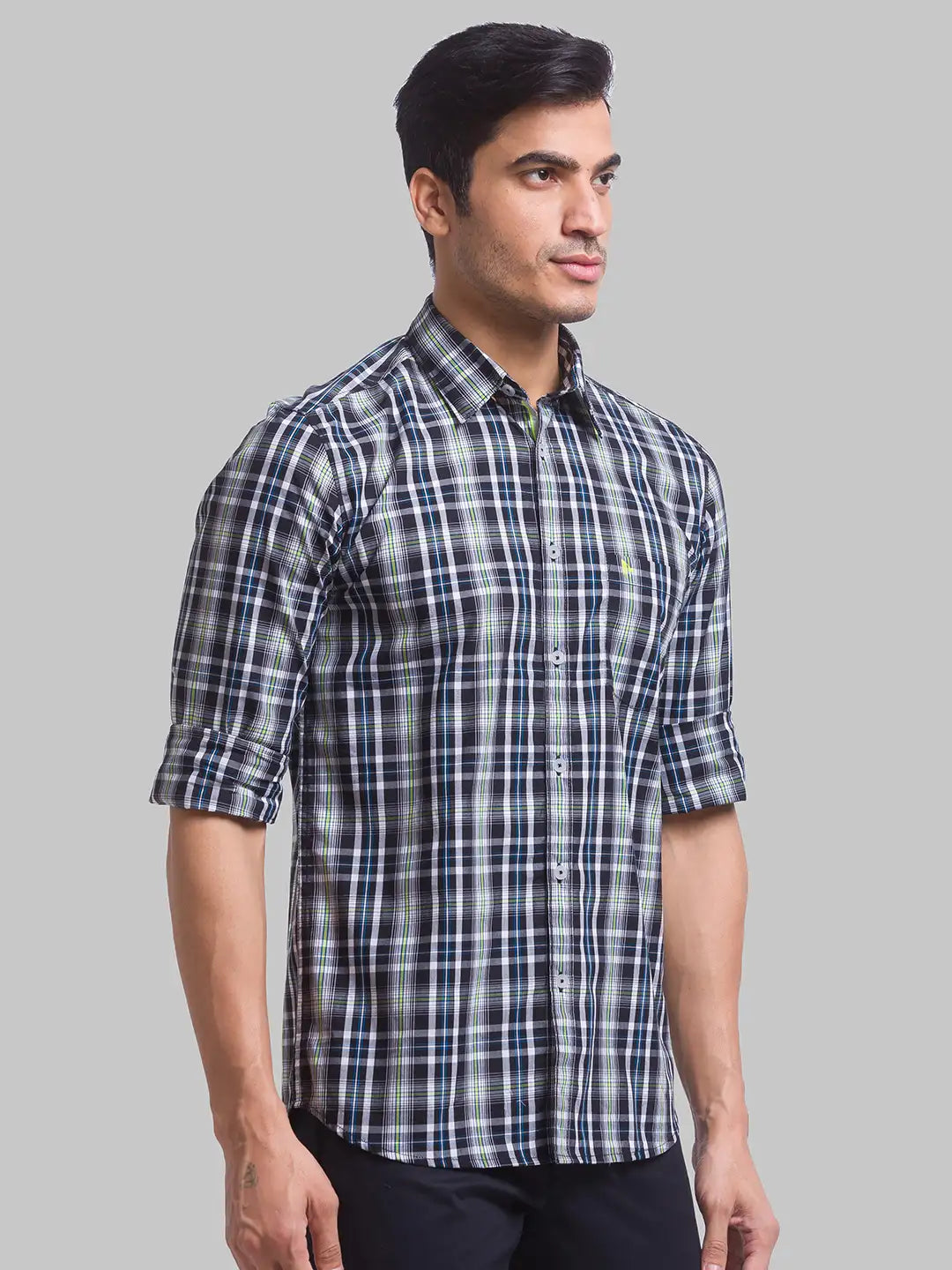 Men Slim Fit Red Shirt