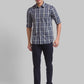 Men Slim Fit Red Shirt