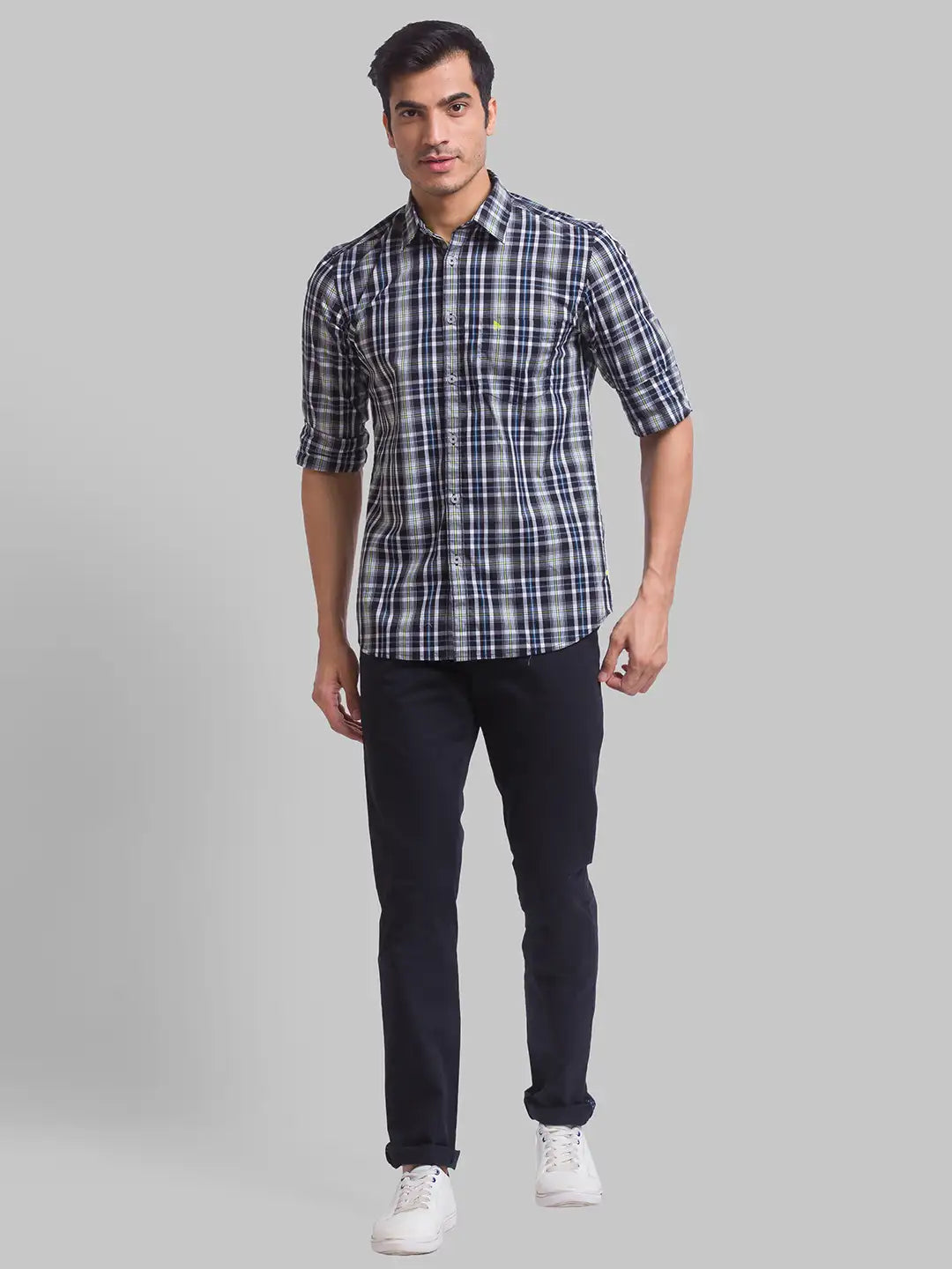 Men Slim Fit Red Shirt