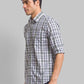 Men Slim Fit Light Green Shirt