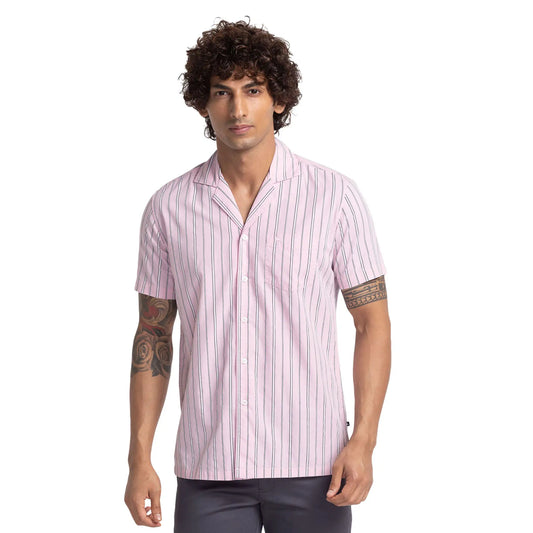Men Regular Fit Green Shirt