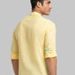Men Slim Fit Blue Shirt