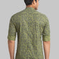 Men Slim Fit Yellow Shirt