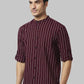 Men Slim Fit White Shirt