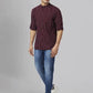 Men Slim Fit White Shirt