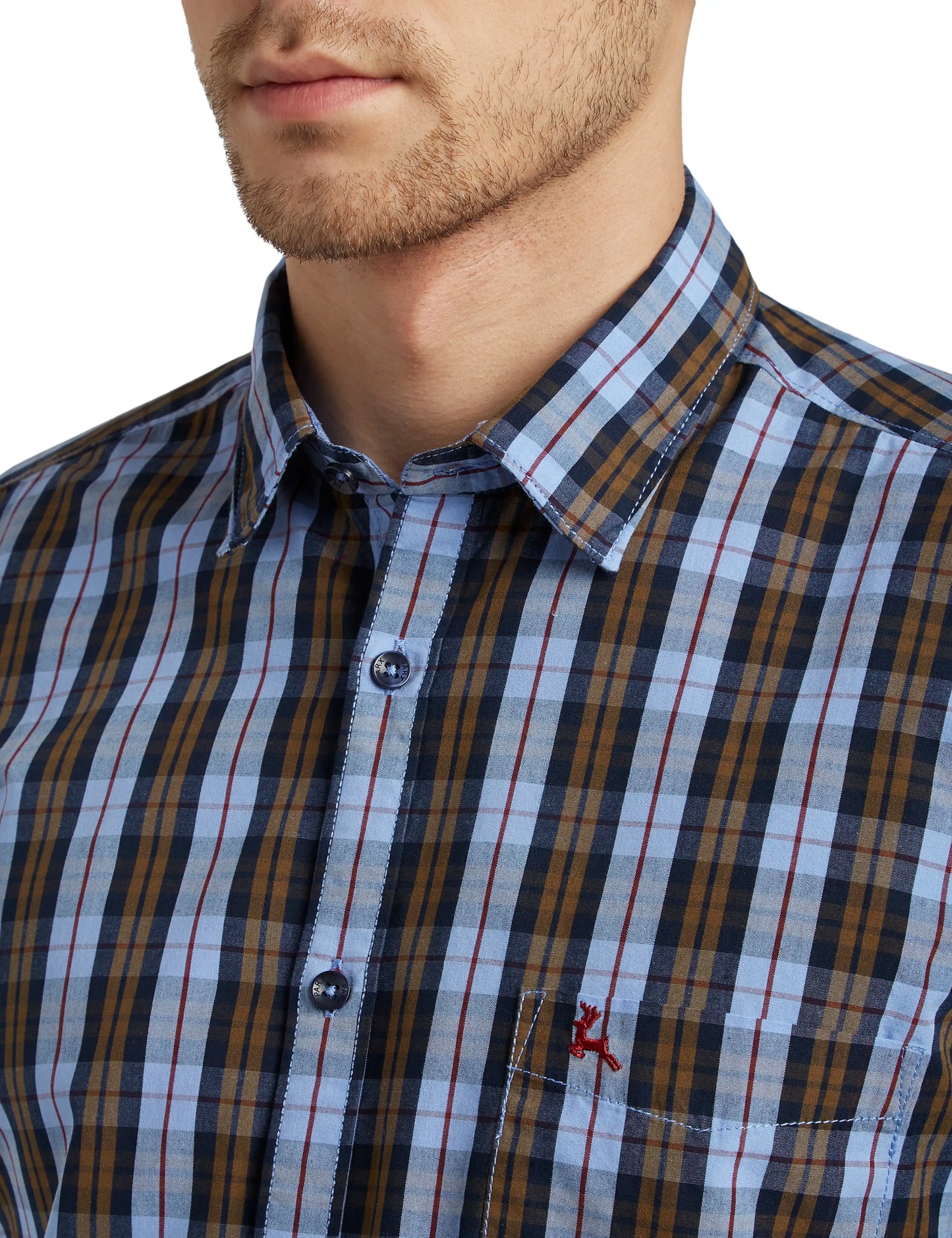 Men Slim Fit Light Green Shirt