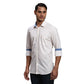 Men Slim Fit Blue Shirt