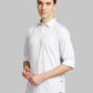 Men Slim Fit Dark Orange Shirt