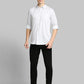 Men Slim Fit Dark Orange Shirt