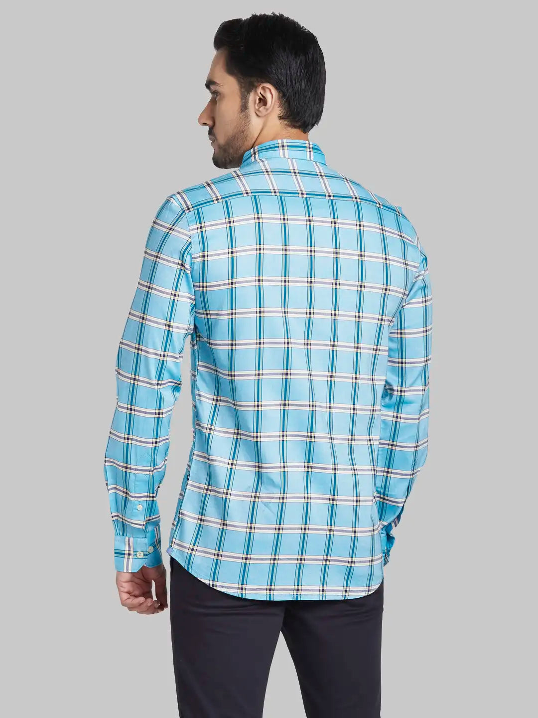 Men Slim Fit White Shirt