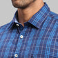 Men Slim Fit Dark Blue Shirt