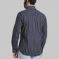 Men Slim Fit Dark Red Shirt