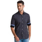 Men Slim Fit Medium Brown Shirt