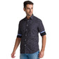 Men Slim Fit Medium Brown Shirt