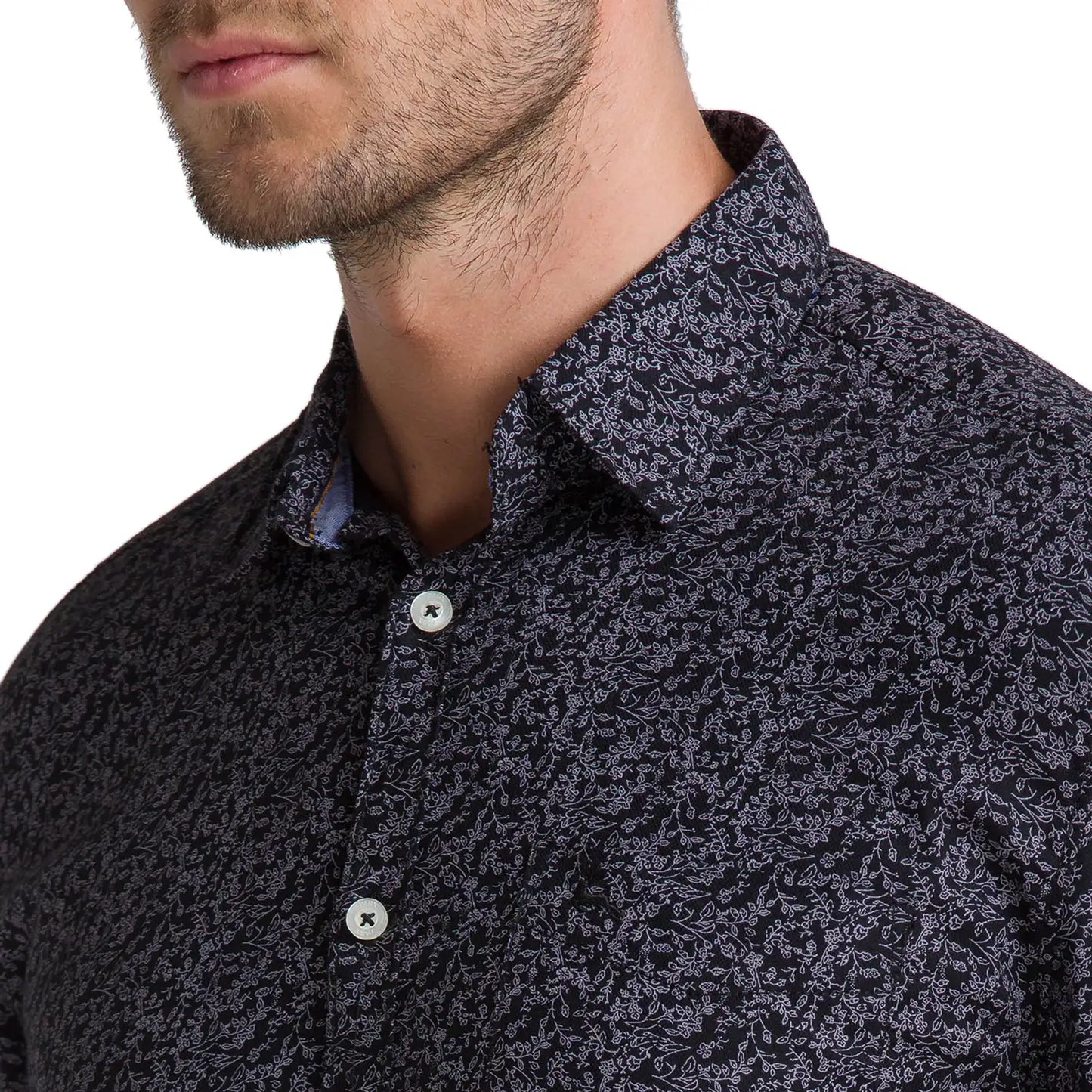 Men Slim Fit Medium Brown Shirt