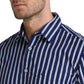 Men Slim Fit Dark Blue Shirt