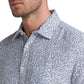 Men Slim Fit Dark Blue Shirt