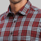 Men Slim Fit Dark Green Shirt