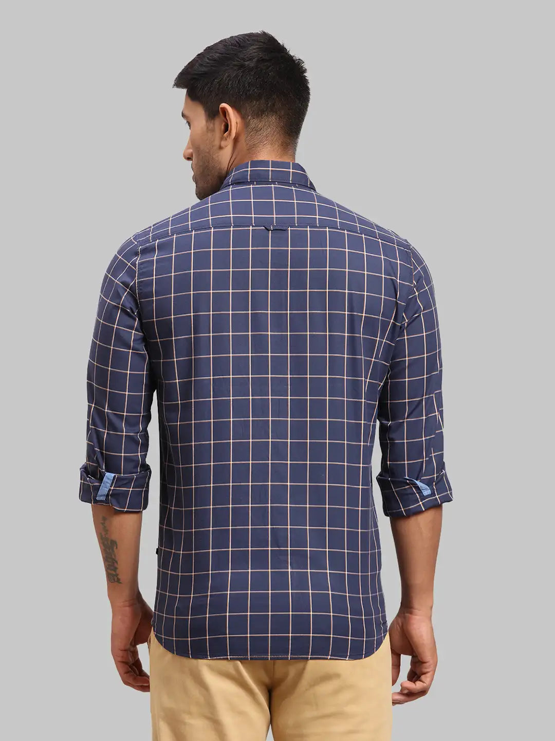 Men Slim Fit Black Shirt