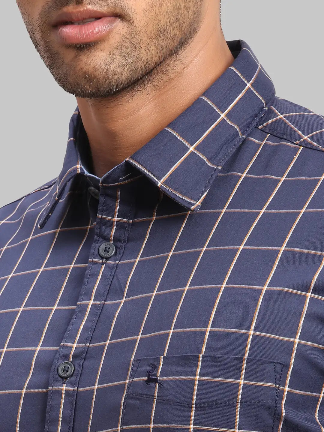 Men Slim Fit Black Shirt