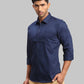 Men Slim Fit Medium Grey Shirt