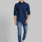 Men Slim Fit Pink Shirt
