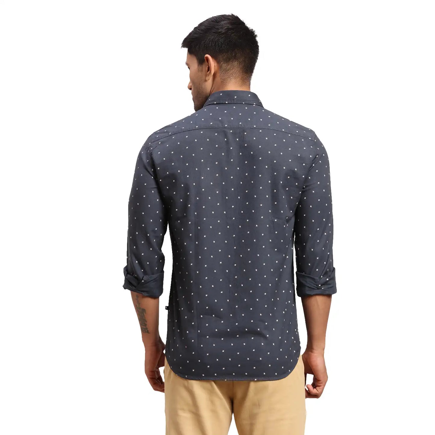 Men Regular fit White Shirt