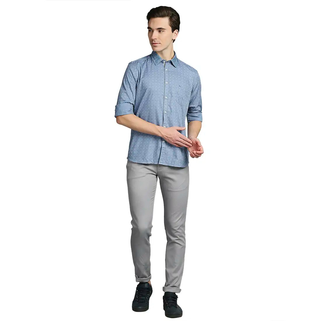 Medium Blue Shirts