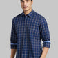 Men Tailored Fit Blue Polo