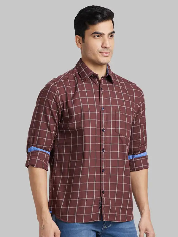 Men Slim Fit White Shirt
