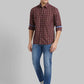 Men Slim Fit White Shirt