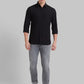 Men Slim Fit White Shirt