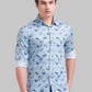 Men Slim Fit White Shirt