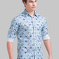 Men Slim Fit White Shirt