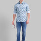 Men Slim Fit White Shirt