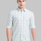 Men Slim Fit Medium Blue Shirt