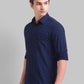 Men Slim Fit White Shirt