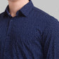 Men Slim Fit White Shirt