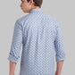 Men Slim Fit Medium Blue Shirt