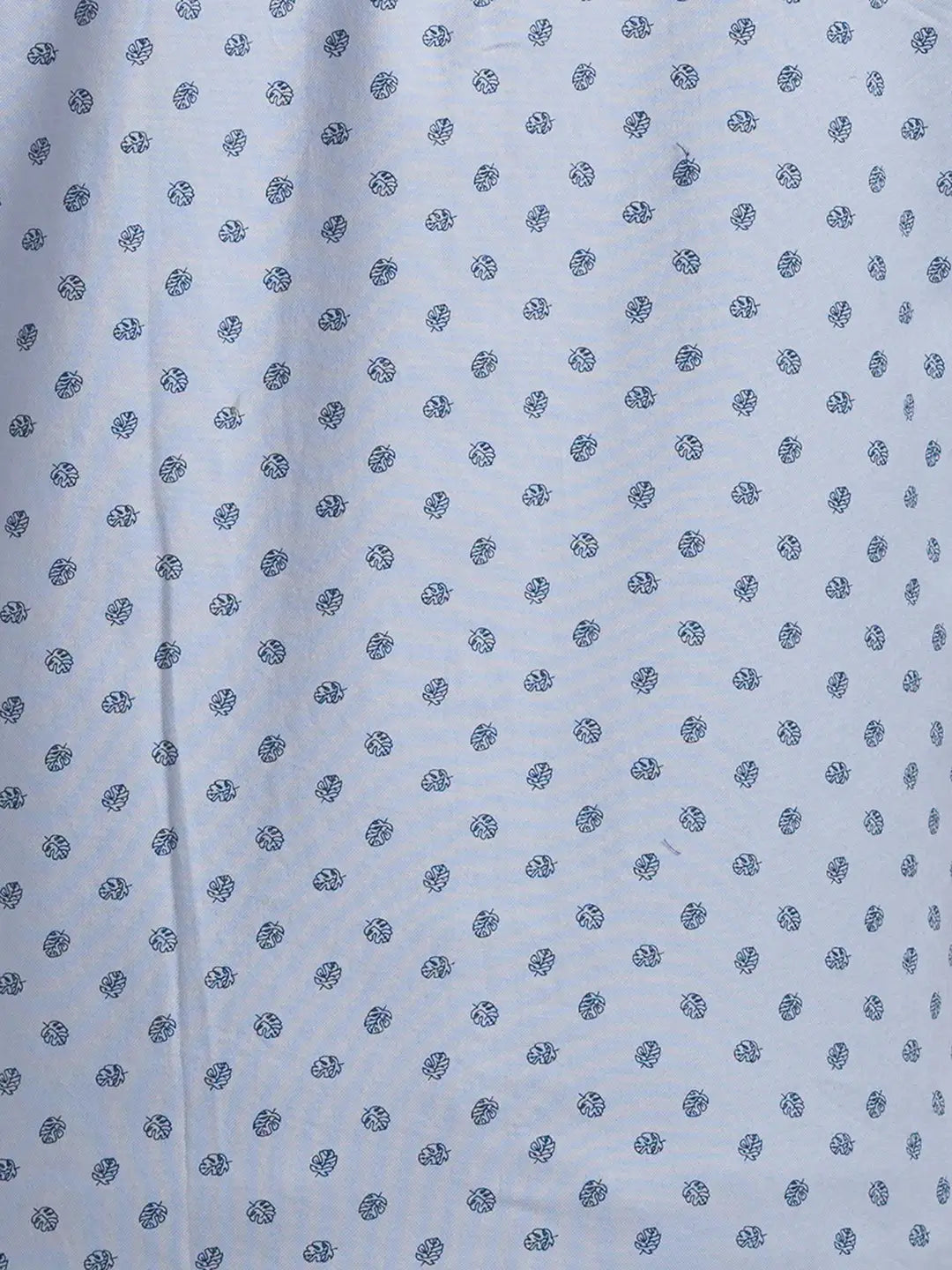 Men Slim Fit Medium Blue Shirt