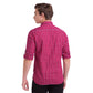 Men Slim Fit Dark Blue Shirt