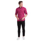 Men Slim Fit Dark Blue Shirt