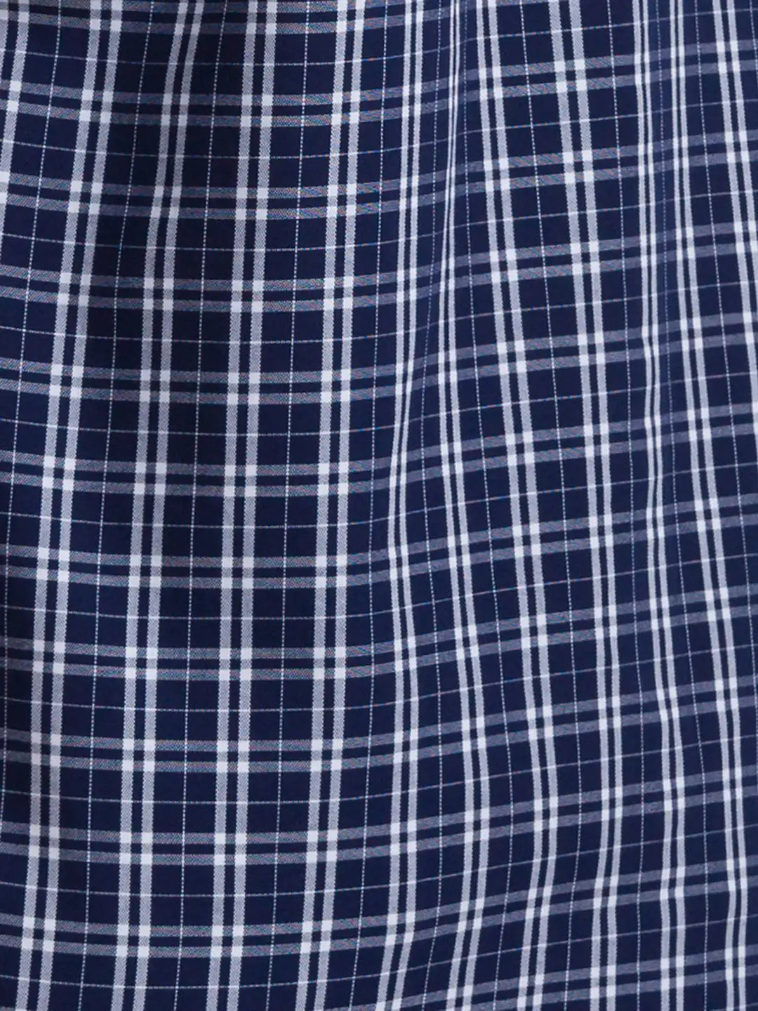 Men Slim Fit Dark Blue Shirt