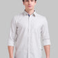 Men Slim Fit Dark Orange Shirt