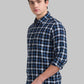 Men Slim Fit Light Blue Shirt