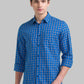 Men Slim Fit Light Blue Shirt