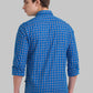 Men Slim Fit Light Blue Shirt