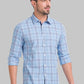 Men Slim Fit Medium Green Shirt